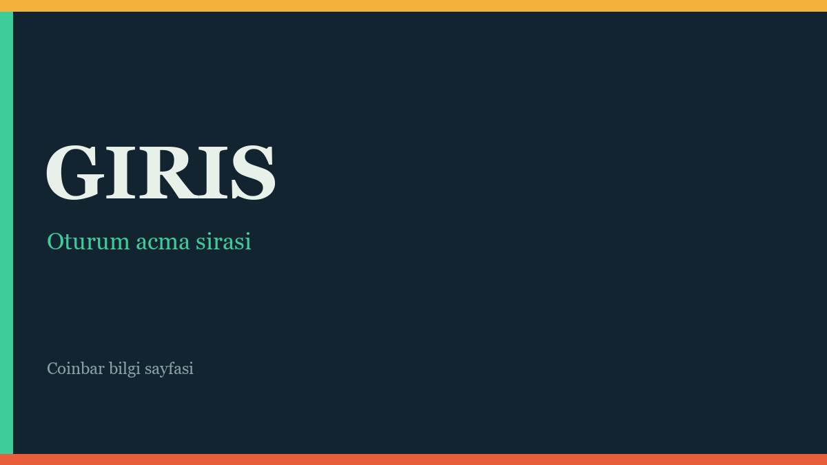 Coinbar girişi yazısı