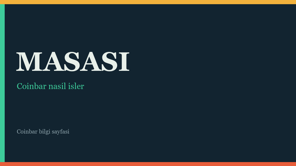 Coinbar hakkında yazısı
